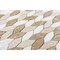 Andova Tiles SAMPLE Channing Elongated Hex  1 x 25 Marble Honeycomb Mosaic Wall  Floor Tile SAM-ANDCHA135 - alternate 5